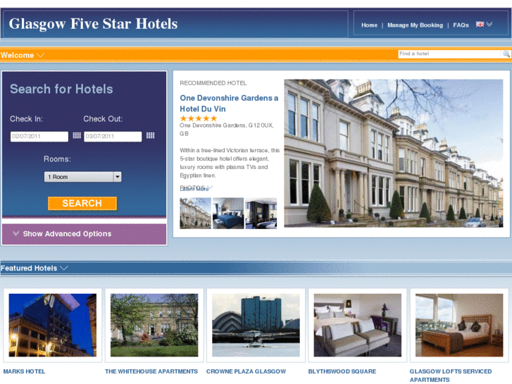 www.luxuryhotelglasgow.com