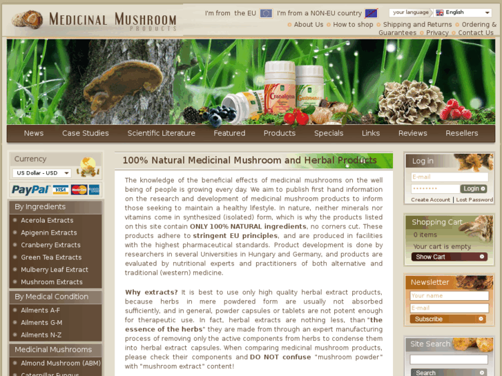 www.medicinal-mushroom-products.com