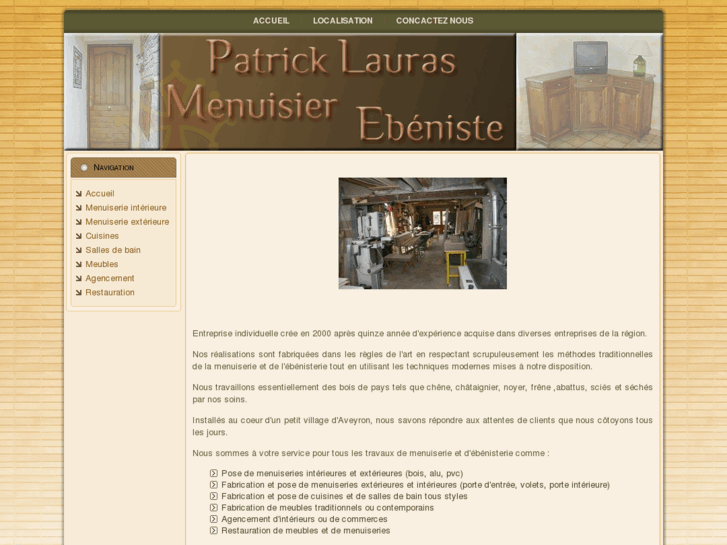 www.menuiserie-lauras.com