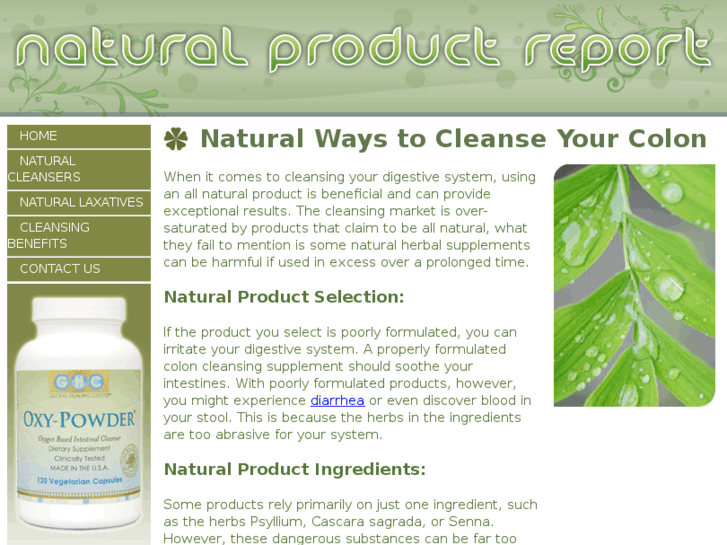 www.naturalproductreport.com