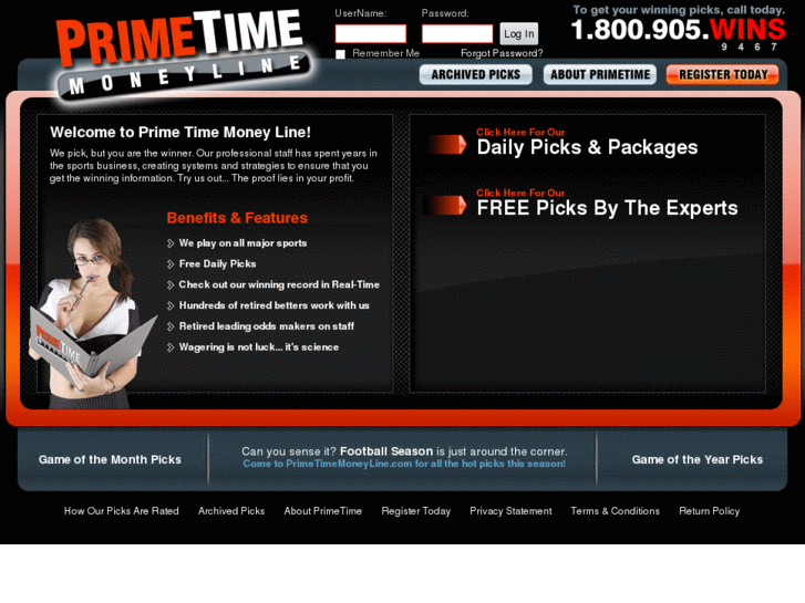 www.primetimemoneyline.com