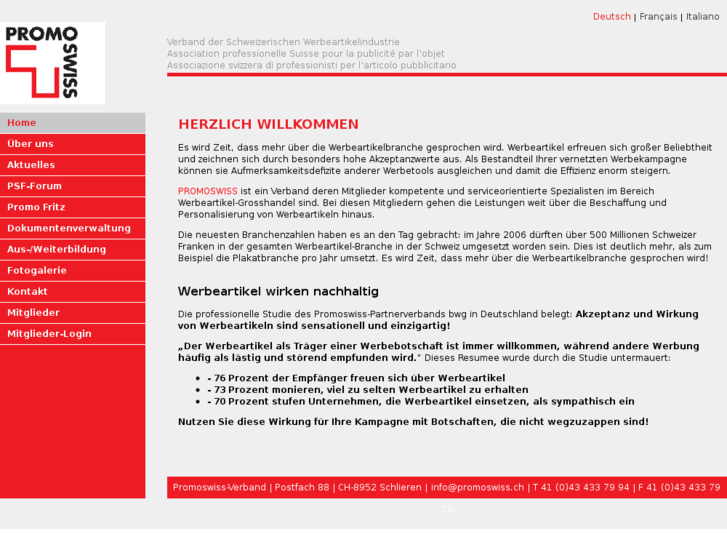 www.promoswiss.ch