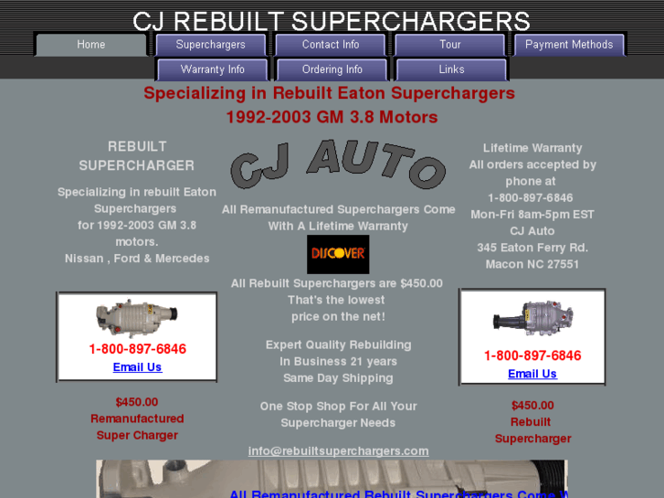 www.rebuiltsuperchargers.com