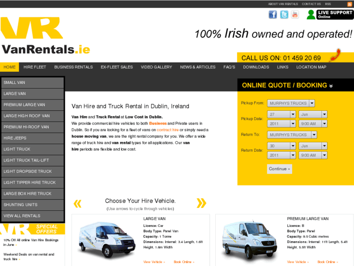 www.vanrentals.ie