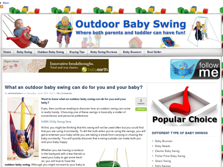 www.1outdoorbabyswing.com