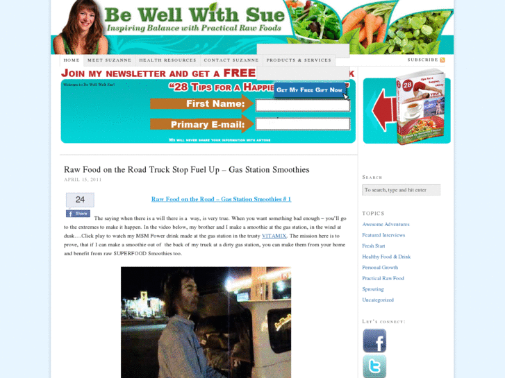 www.bewellwithsue.com