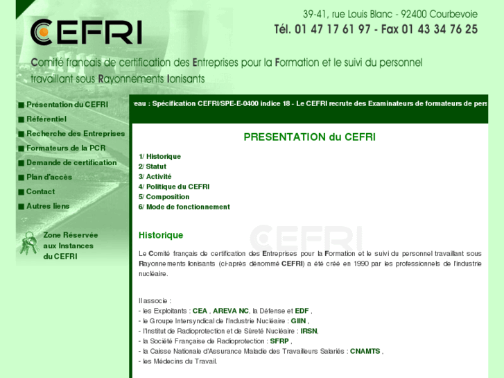 www.cefri.fr