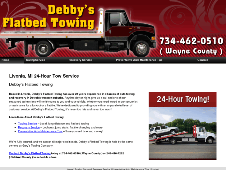 www.debbysflatbedtowing.com