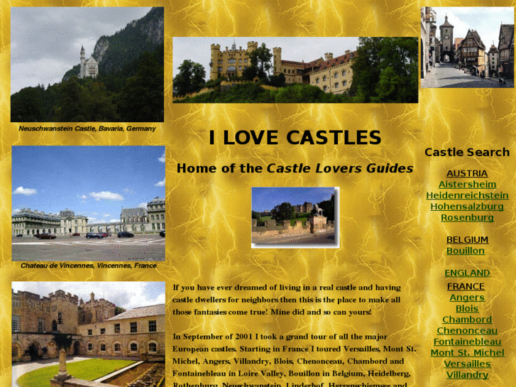 www.ilovecastles.com