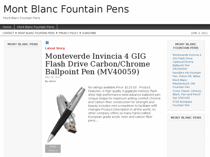 www.montblancfountainpens.org