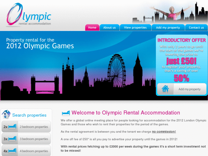 www.olympicrentalaccommodation.co.uk