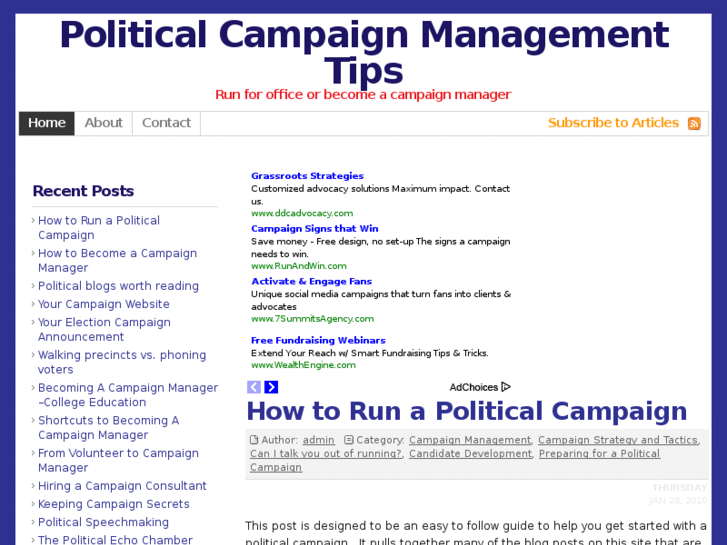 www.politicalcampaignpro.com