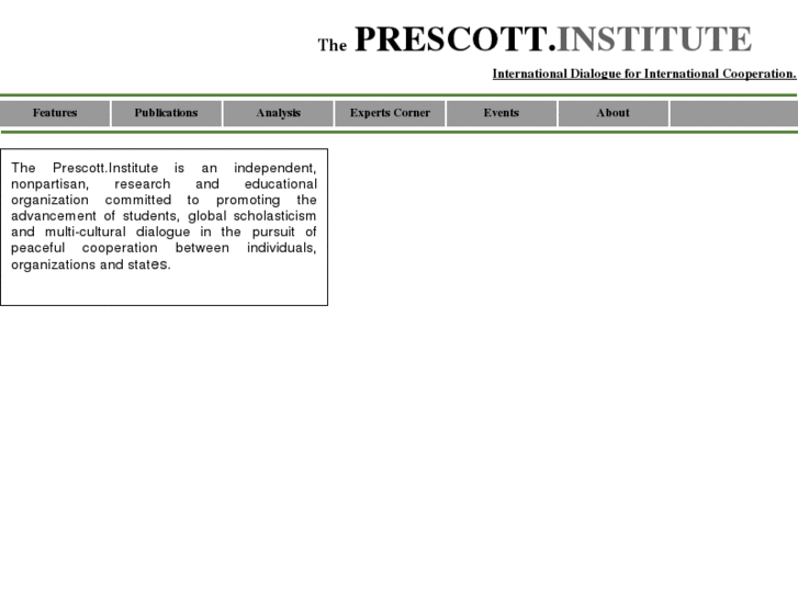 www.prescottinstitute.org