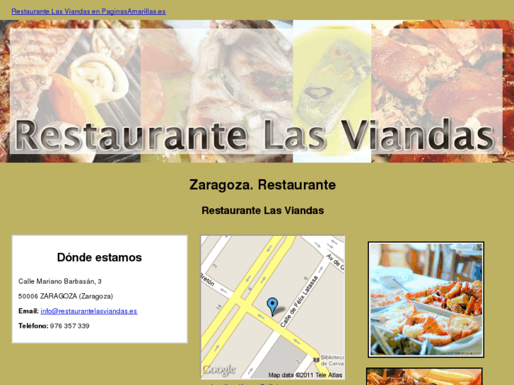 www.restaurantelasviandas.es