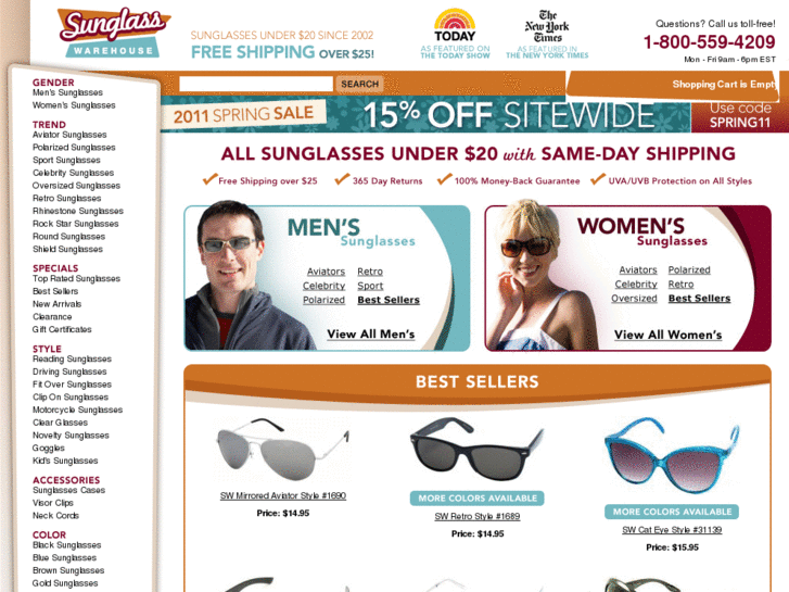 www.sunglasswarehouse.com