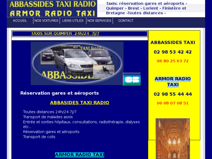 www.taxiquimper.com