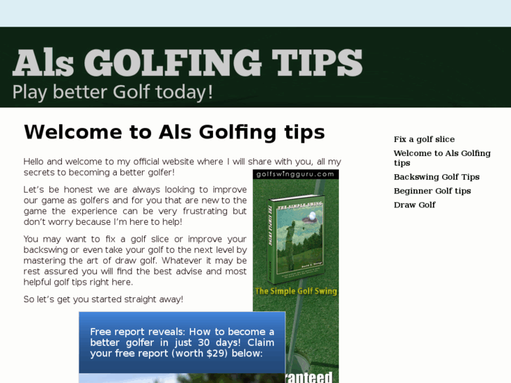 www.alsgolfingtips.com