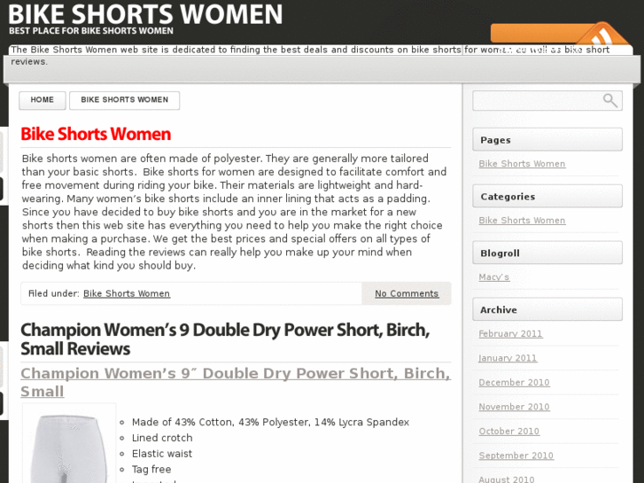 www.bikeshortswomen.com