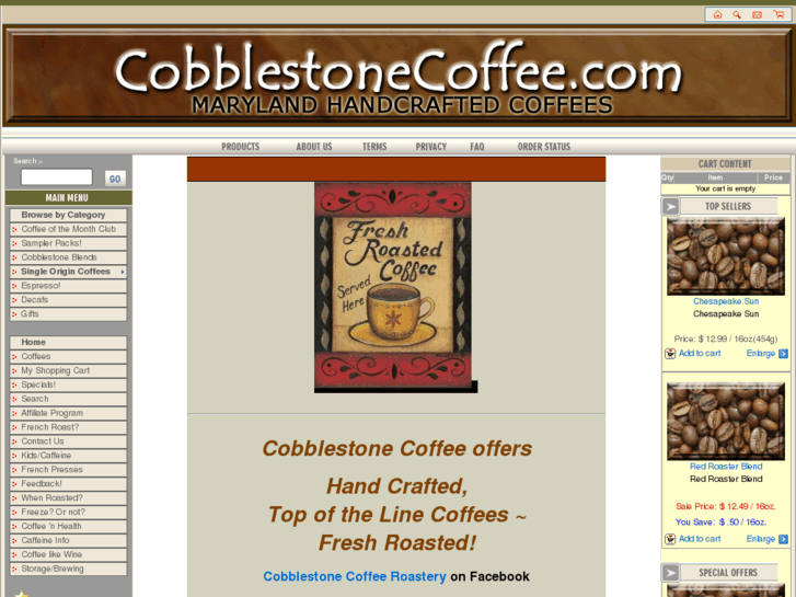 www.cobblestonecoffee.com