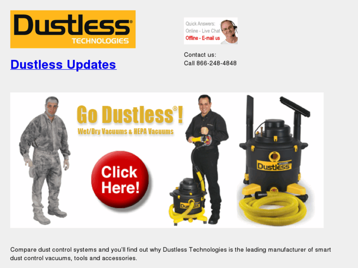 www.dustlessupdates.com