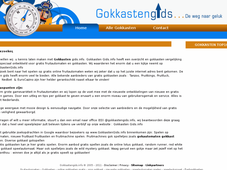 www.gokkastengids.info