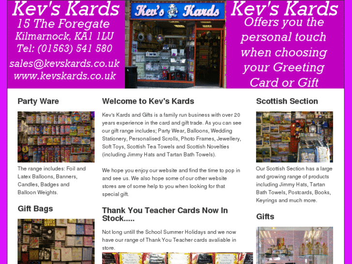 www.kevskards.com