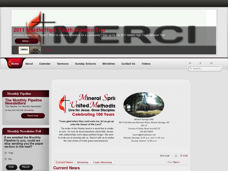 www.mineralspringsumc.com