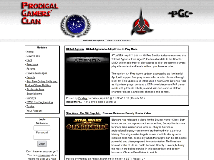 www.pgclan.net