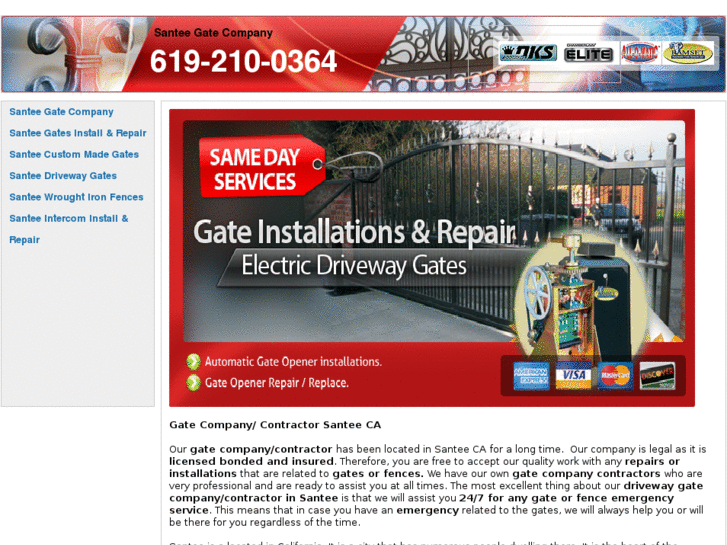 www.usgaterepairsantee.com