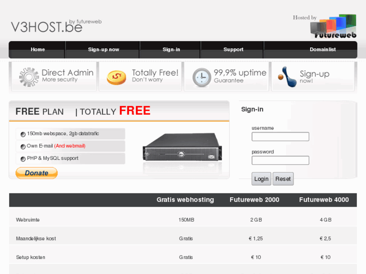 www.v3host.nl