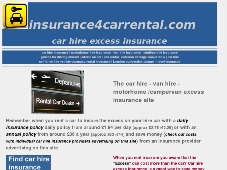 www.car-rental-excess-insurance.com