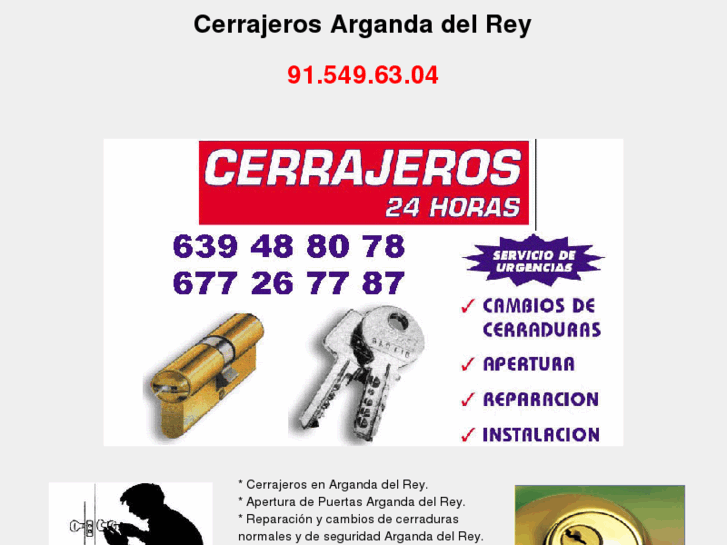 www.cerrajeroargandadelrey.es