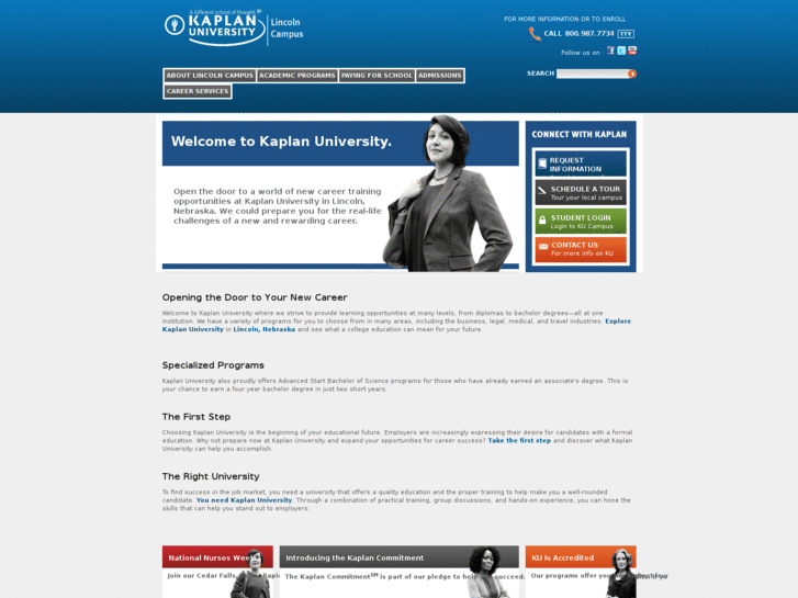 www.kaplanuniversity-lincoln.com