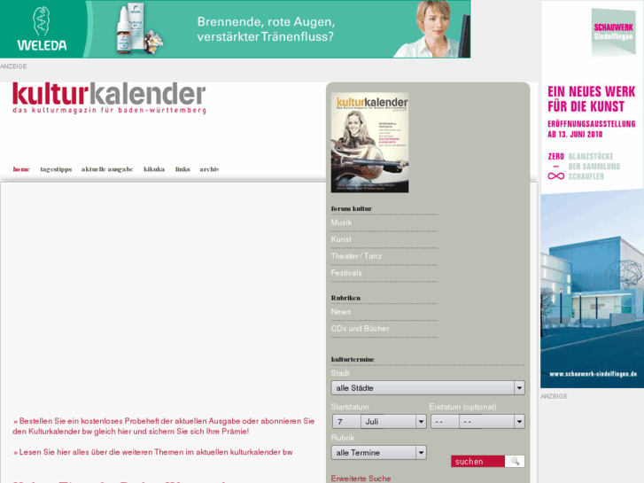 www.kulturkalender-online.de