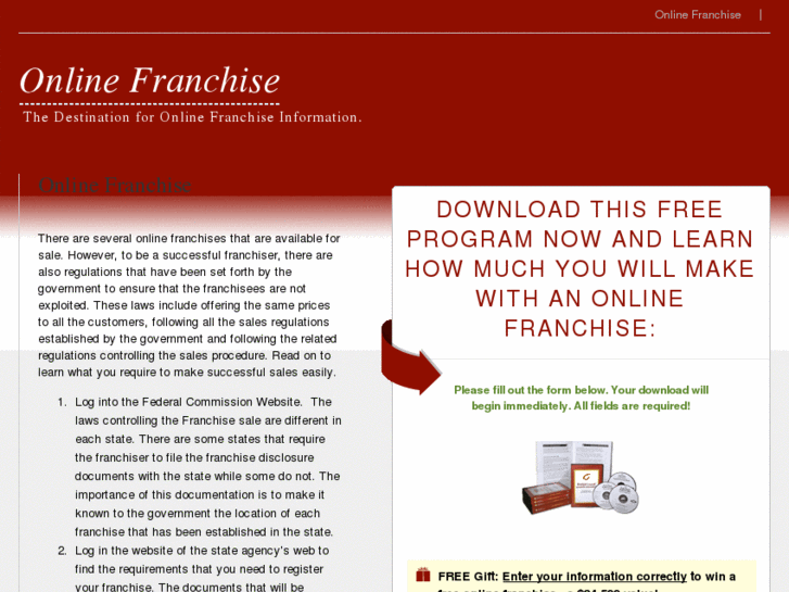 www.myonlinefranchise.org