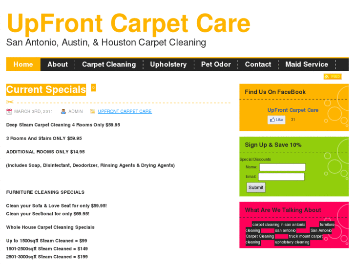 www.upfrontcarpetcare.com