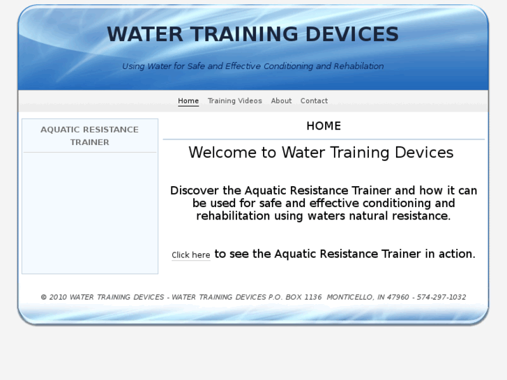 www.watertrainingdevices.com