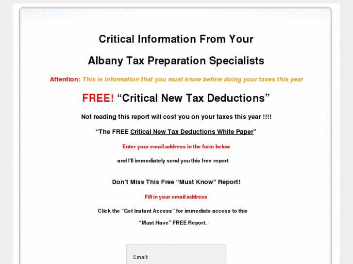 www.albanytaxpreparation.com