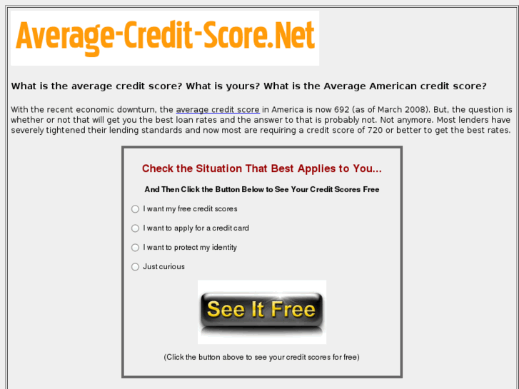 www.average-credit-score.net