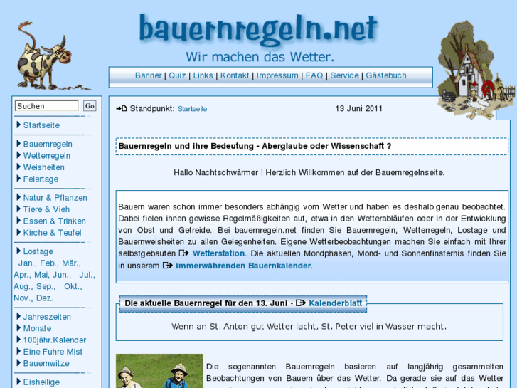 www.bauernregeln.net