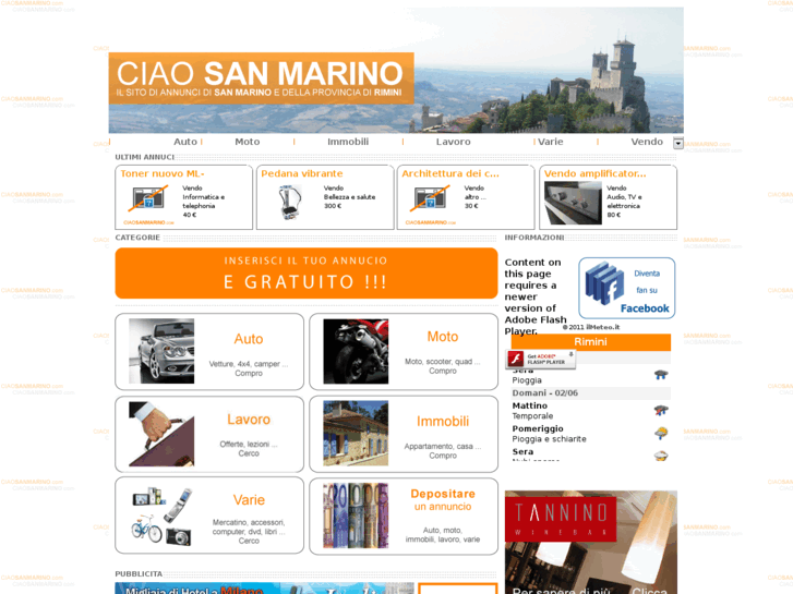 www.ciaosanmarino.com