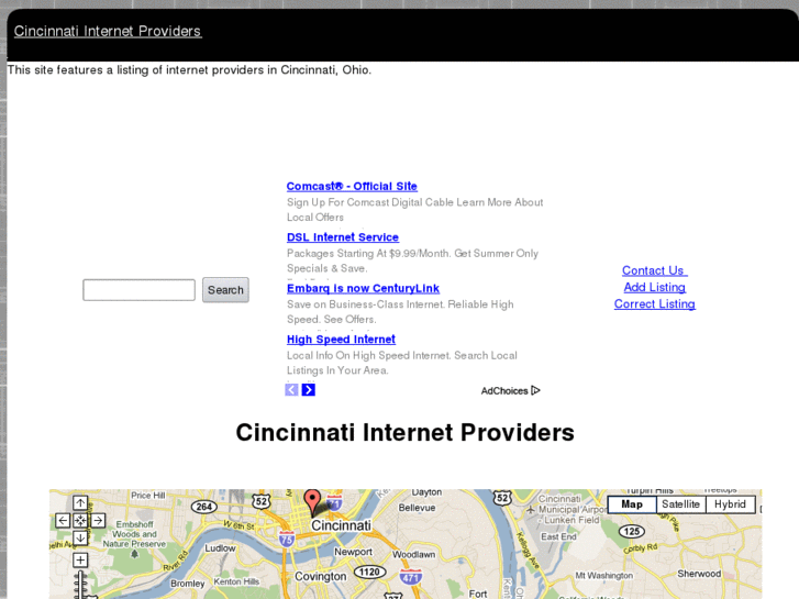 www.cincinnatiinternetproviders.com