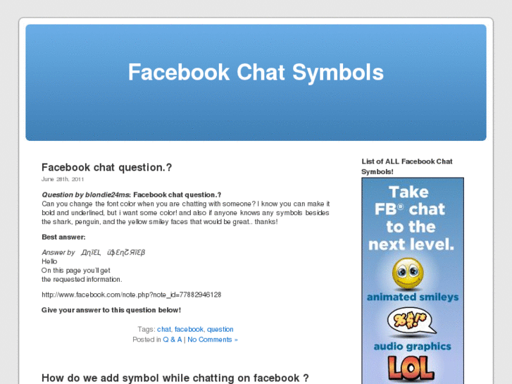 www.facebookchatsymbols.com