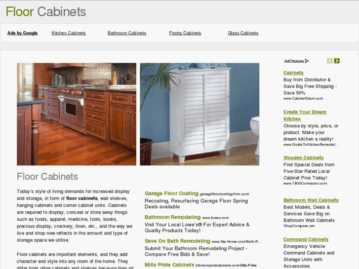 www.floorcabinets.net