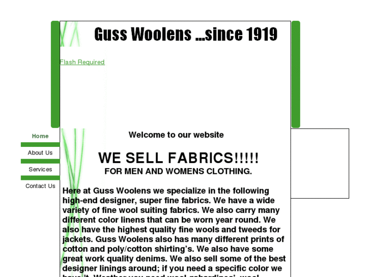 www.gusswoolenfabrics.com