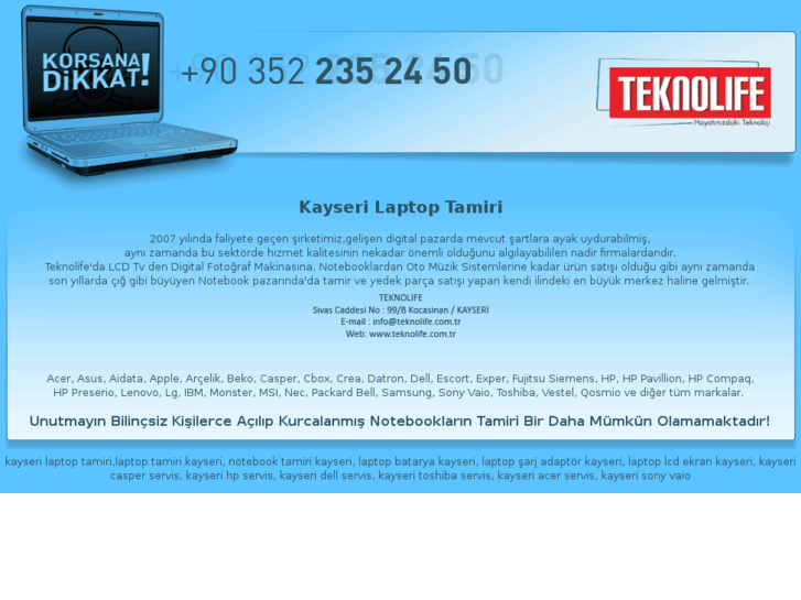 www.kayserilaptop.com