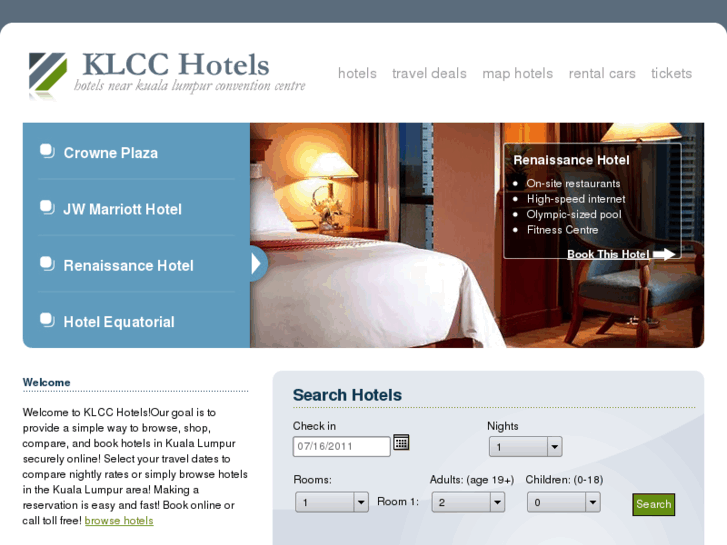 www.klcchotels.com