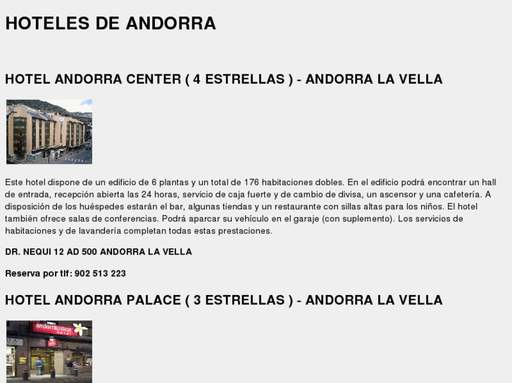 www.loshotelesdeandorra.com