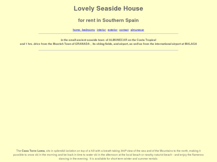 www.lovelyseasidehouseinspain.com