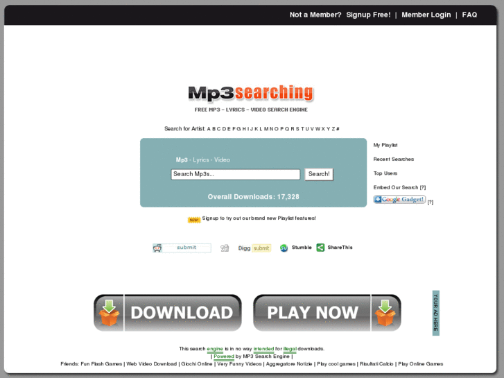 www.mp3searching.net